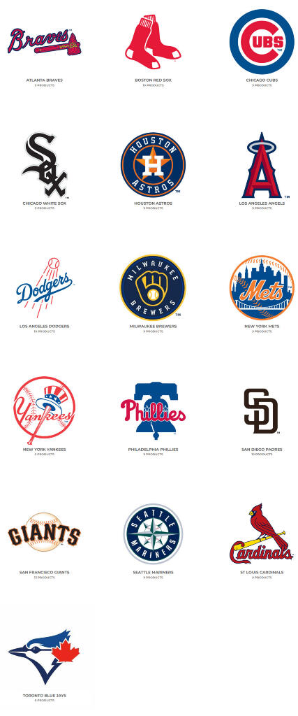 PRG Major League Baseball MLB Golf products and accessories