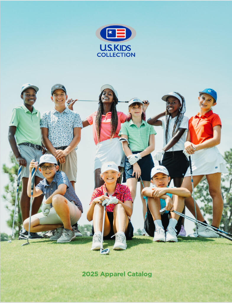 US Kids Golf Apparel Catalog